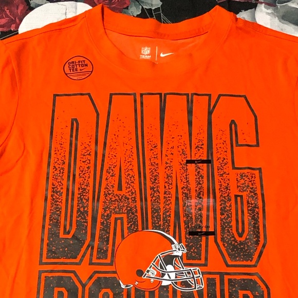 NWT NIKE DRI-FIT COTTON CLEVELAND BROWNS LEGEND M - Picture 4 of 7
